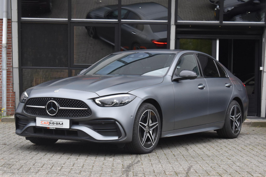Mercedes-Benz C-Klasse 300 e Luxury Line Amg Line Distronic Stuurvw Mat Grijs