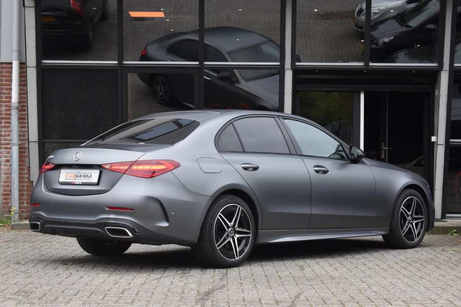 Mercedes-Benz C-Klasse 300 e Luxury Line Amg Line Distronic Stuurvw Mat Grijs