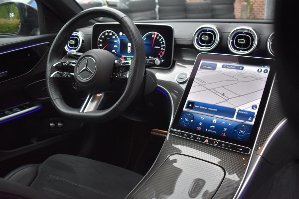 Mercedes-Benz C-Klasse 300 e Luxury Line Amg Line Distronic Stuurvw Mat Grijs