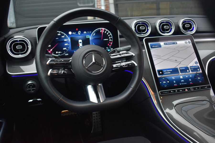 Mercedes-Benz C-Klasse 300 e Luxury Line Amg Line Distronic Stuurvw Mat Grijs