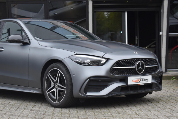 Mercedes-Benz C-Klasse 300 e Luxury Line Amg Line Distronic Stuurvw Mat Grijs