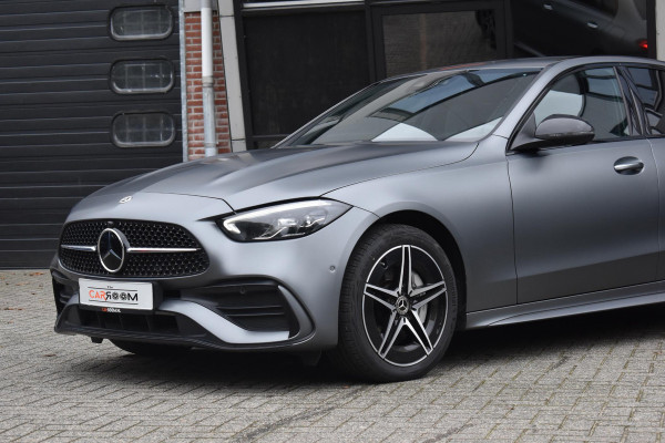 Mercedes-Benz C-Klasse 300 e Luxury Line Amg Line Distronic Stuurvw Mat Grijs
