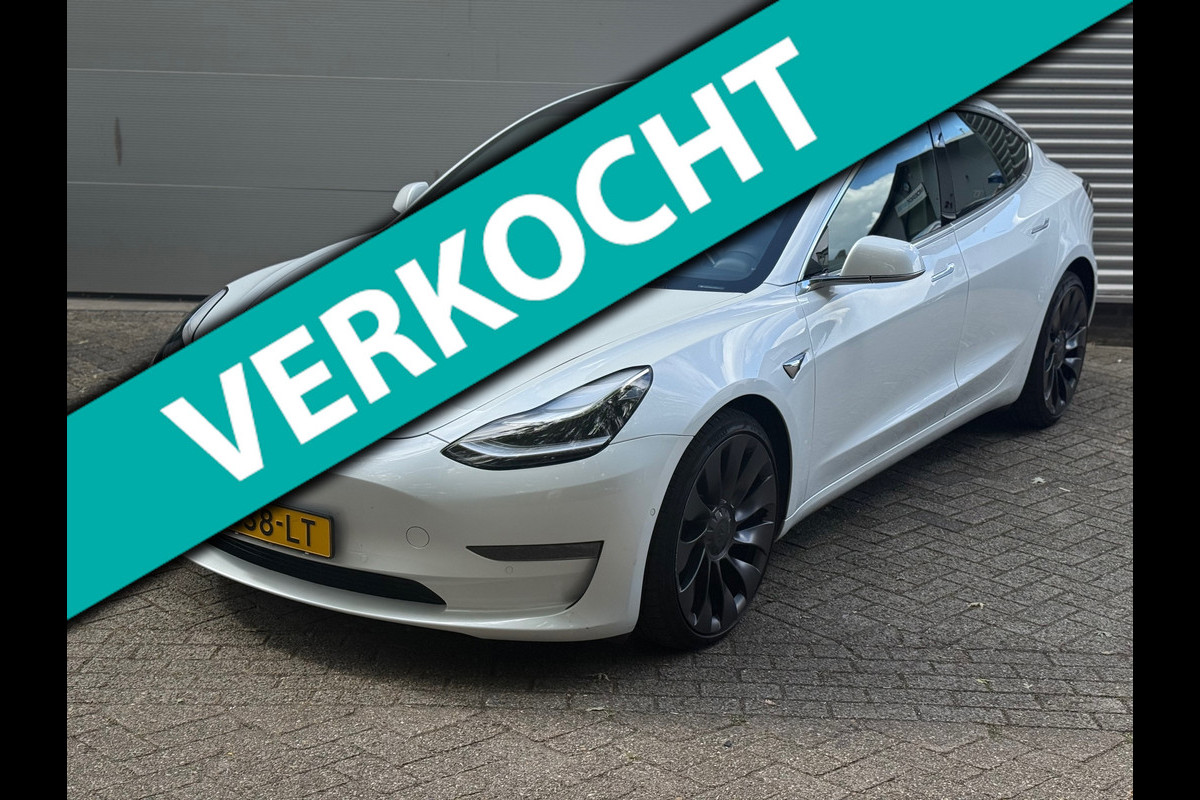 Tesla Model 3 Long Range AWD 75 kWh l Pano l AutoPilot l Camera l Tesla Model 3 Long Range AWD 75 kWh l Pano l AutoPilot l Camera l