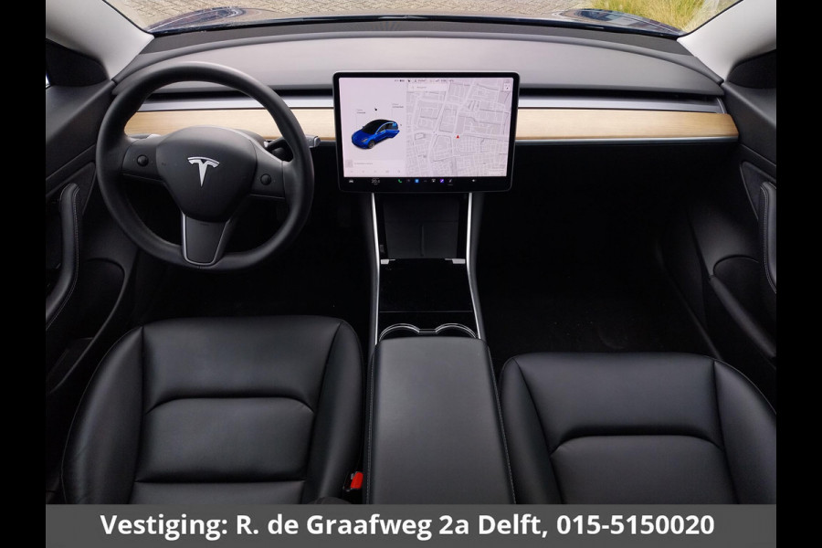 Tesla Model 3 Standard RWD Plus 60 kWh (238 PK) ACCU: 92% | Navigatie | Panoramadak | Stoelverwarming | Leder | 380 km actieradius |
