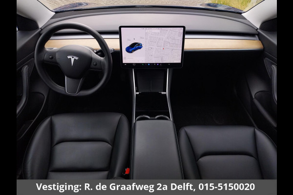 Tesla Model 3 Standard RWD Plus 60 kWh (238 PK) ACCU: 92% | Navigatie | Panoramadak | Stoelverwarming | Leder | 380 km actieradius |