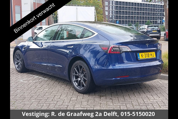 Tesla Model 3 Standard RWD Plus 60 kWh (238 PK) ACCU: 92% | Navigatie | Panoramadak | Stoelverwarming | Leder | 380 km actieradius |