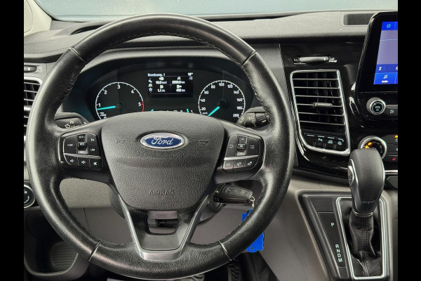 Ford Transit Custom 2.0 TDCI L2H1 Platinum DC 5P | 2X SCHUIF | Raptor | Xenon | Leer | Treeplank | Carplay | Automaat | Trekhaak