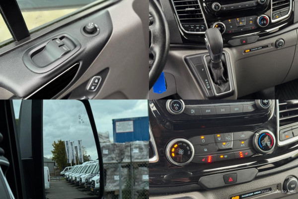 Ford Transit Custom 2.0 TDCI L2H1 Platinum DC 5P | 2X SCHUIF | Raptor | Xenon | Leer | Treeplank | Carplay | Automaat | Trekhaak