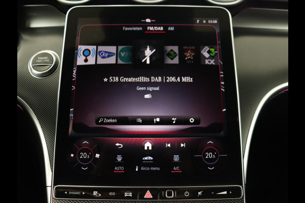 Mercedes-Benz C-Klasse 300 e AMG Line | Panoramadak | Wegklapbare trekhaak | Sfeerverlichting | Elektrische stoelen | Stoelverwarming | 360 Camera | Leder | Memory | Carplay
