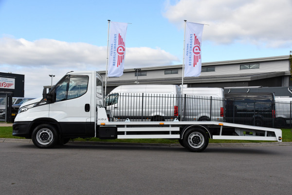 Iveco 35S18 Daily | Oprijwagen | Geveerde stoel | 3,5t trekgw. | Adaptive CC | LED NAV ECC Adaptive CC | Faustmann opbouw | 1100 KG Laadvermogen