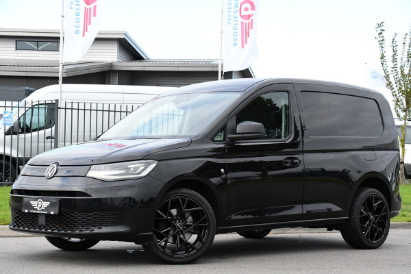 Volkswagen Caddy Cargo 2.0 TDI Black Edition Virtual, Camera, Stoelverwarming, 122pk, Automaat, LED, Trekhaak, Carplay, Uniek!