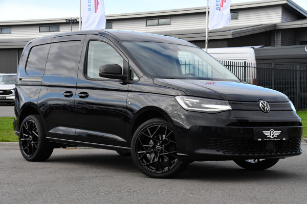 Volkswagen Caddy Cargo 2.0 TDI Black Edition Virtual, Camera, Stoelverwarming, 122pk, Automaat, LED, Trekhaak, Carplay, Uniek!
