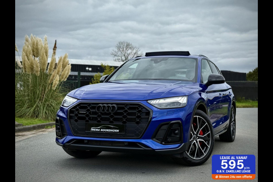 Audi Q5 50 TFSI e quattro S-Line Panoramadak|RS Seats|Luchtvering|Carbon|Camera|B&O|Keyless