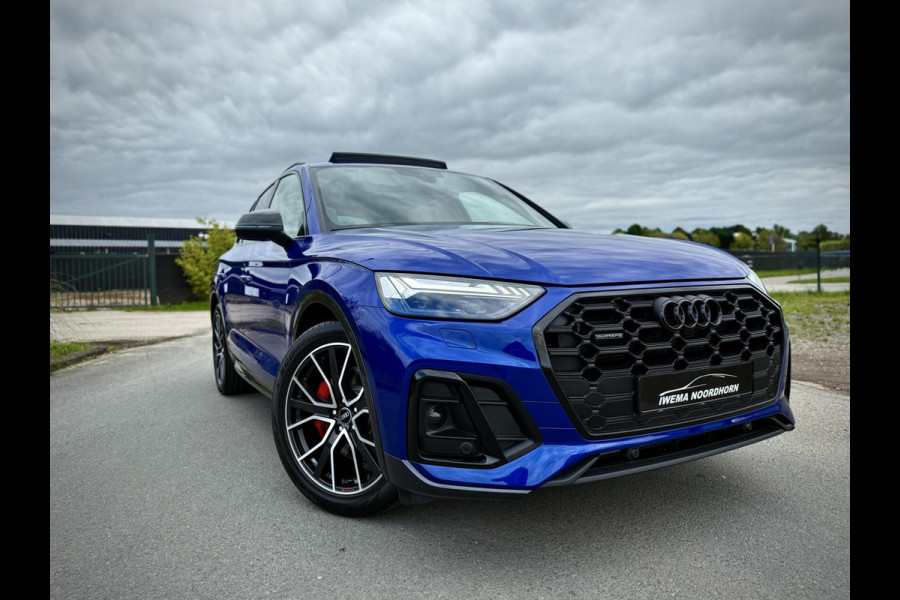 Audi Q5 50 TFSI e quattro S-Line Panoramadak|RS Seats|Luchtvering|Carbon|Camera|B&O|Keyless