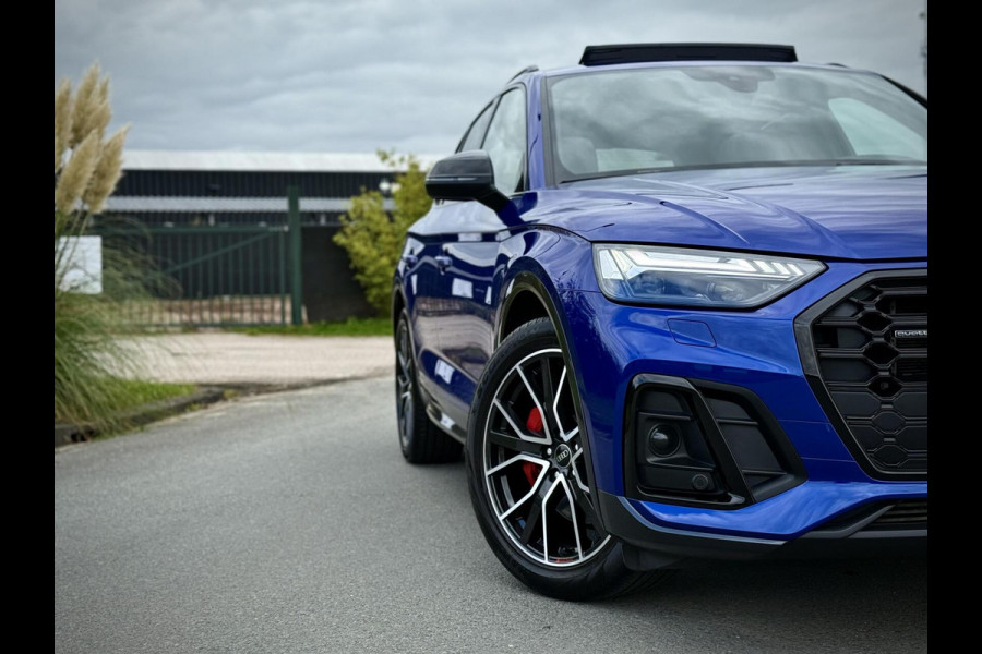 Audi Q5 50 TFSI e quattro S-Line Panoramadak|RS Seats|Luchtvering|Carbon|Camera|B&O|Keyless