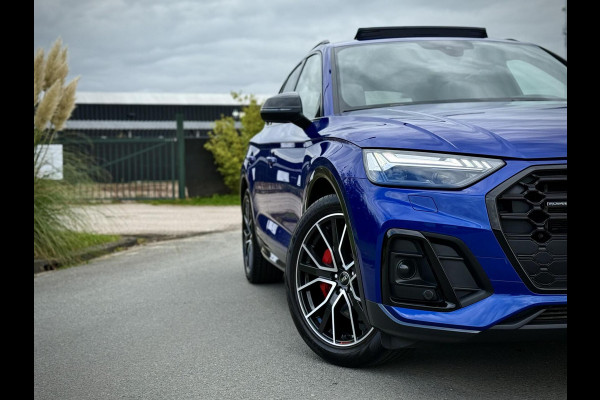Audi Q5 50 TFSI e quattro S-Line Panoramadak|RS Seats|Luchtvering|Carbon|Camera|B&O|Keyless