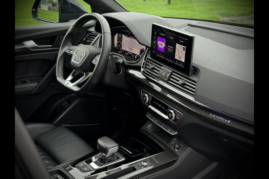 Audi Q5 50 TFSI e quattro S-Line Panoramadak|RS Seats|Luchtvering|Carbon|Camera|B&O|Keyless