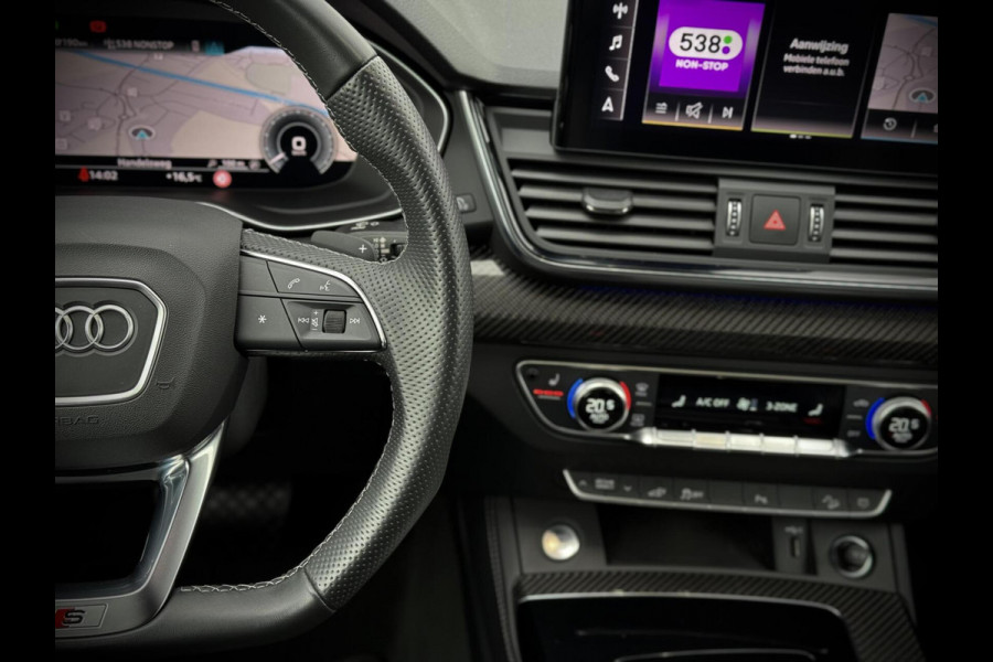 Audi Q5 50 TFSI e quattro S-Line Panoramadak|RS Seats|Luchtvering|Carbon|Camera|B&O|Keyless