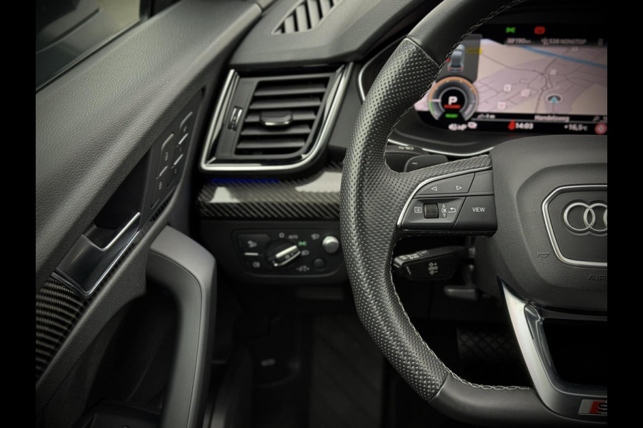 Audi Q5 50 TFSI e quattro S-Line Panoramadak|RS Seats|Luchtvering|Carbon|Camera|B&O|Keyless