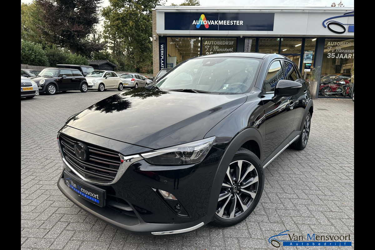Mazda CX-3 2.0 SkyActiv-G 121 Automaat Signature ACC|Headup|360Camera|Bose|CarPlay Mazda CX-3 2.0 SkyActiv-G 121 Automaat Signature ACC|Headup|360Camera|Bose|CarPlay