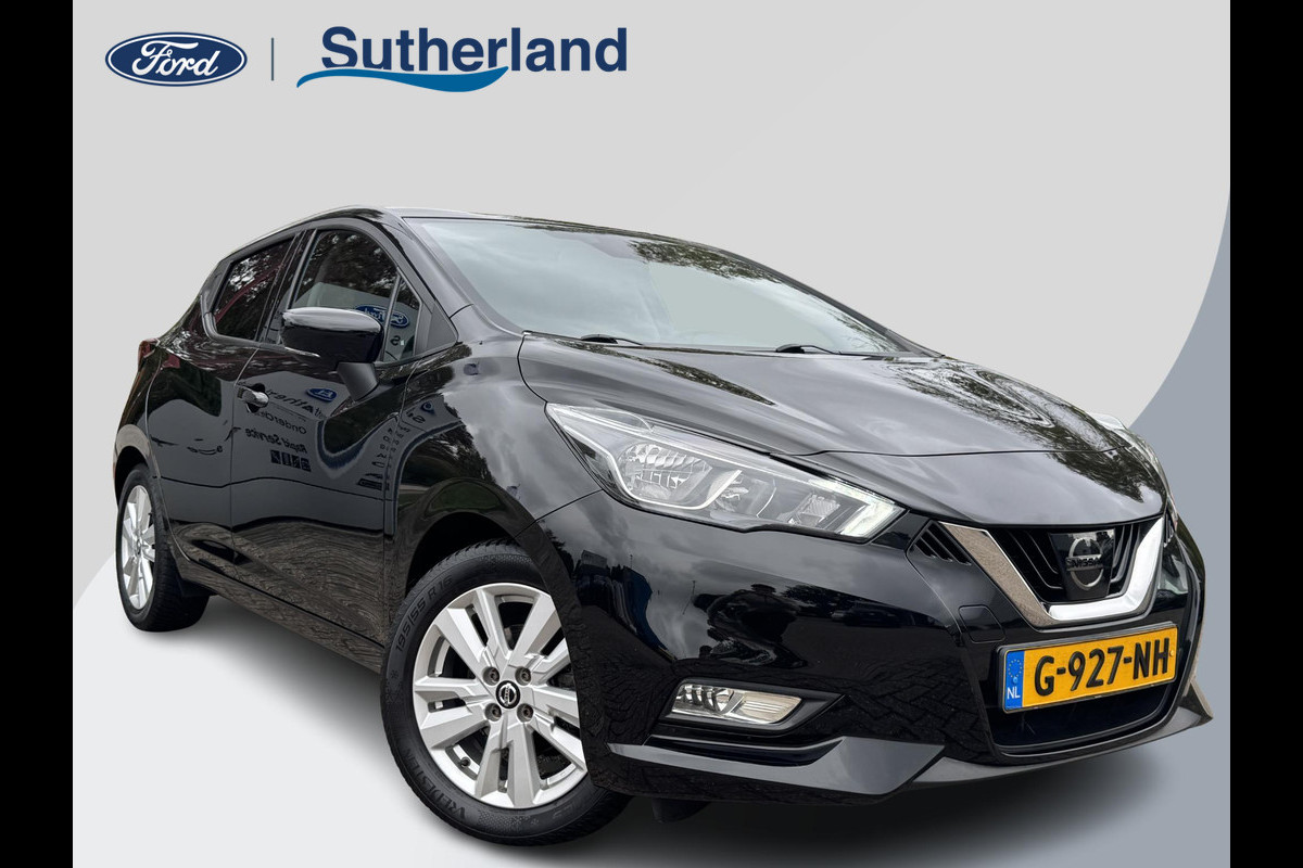 Nissan Micra 1.0 IG-T N-Connecta | Cruise Control | Airco | Lichtmetalen Velgen | Parkeersensoren | Nissan Micra 1.0 IG-T N-Connecta | Cruise Control | Airco | Lichtmetalen Velgen | Parkeersensoren |