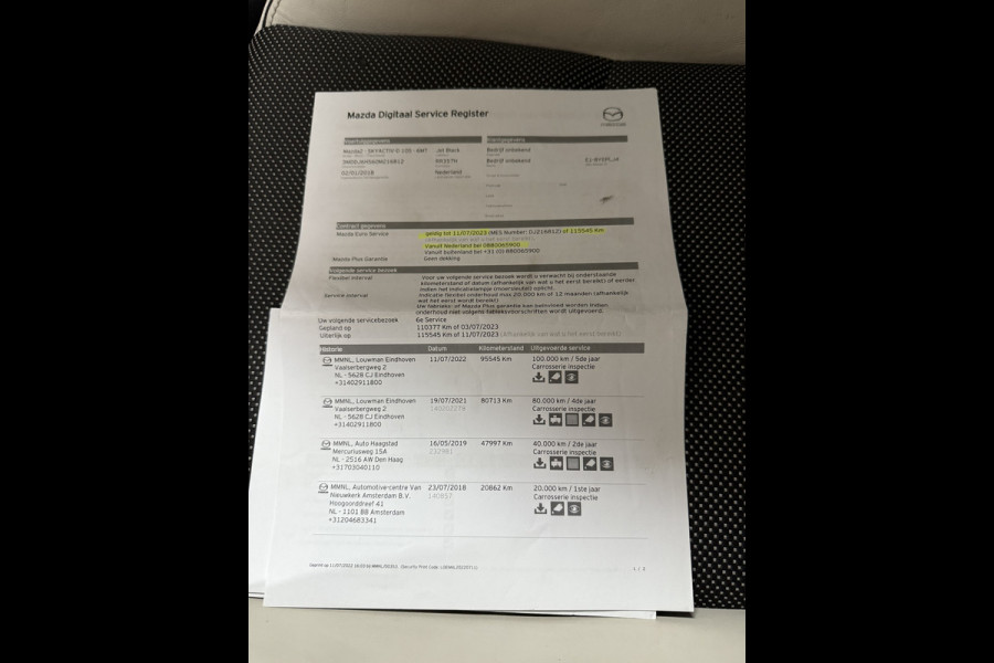 Mazda 2 1.5 Skyactiv-D Skylease GT | Navi | Stoelverw. Mazda 2 1.5 Skyactiv-D Skylease GT | Navi | Stoelverw.