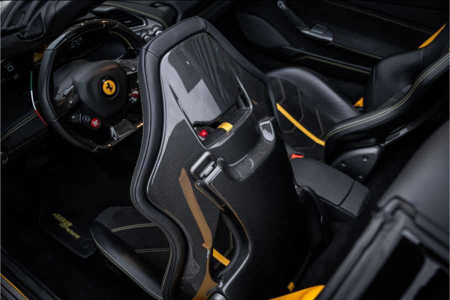 Ferrari 488 3.9 Spider HELE - Giallo Modena | Racing Seats | Carbon | Camera