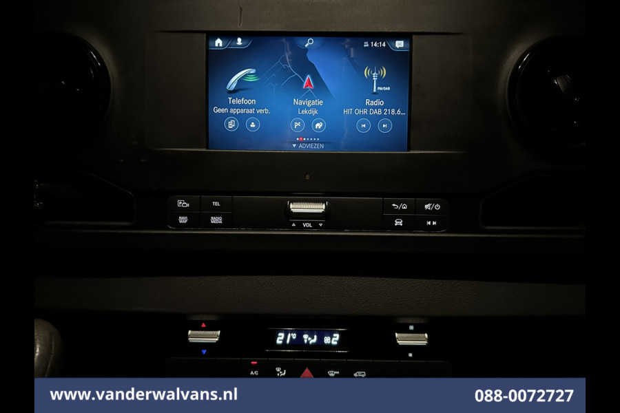 Mercedes-Benz Sprinter 316 CDI 163pk L2H1 Euro6 Airco | Camera | Navigatie | Apple Carplay | Android Auto | Chauffeursstoel Cruisecontrol, Trekhaak, Bijrijdersbank