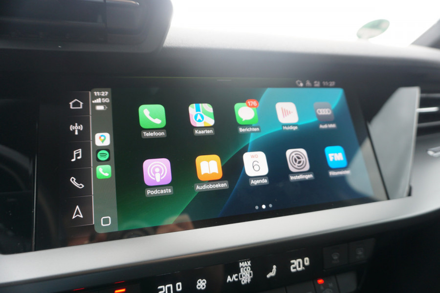 Audi A3 Limousine 30 TFSI | MATRIX LED | SPORTSTOELEN | TREKHAAK | VIRTUAL COCKPIT | CARPLAY | STOELVERW. |