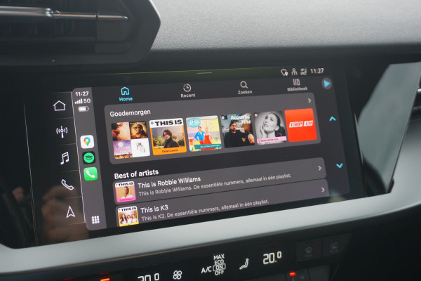 Audi A3 Limousine 30 TFSI | MATRIX LED | SPORTSTOELEN | TREKHAAK | VIRTUAL COCKPIT | CARPLAY | STOELVERW. |