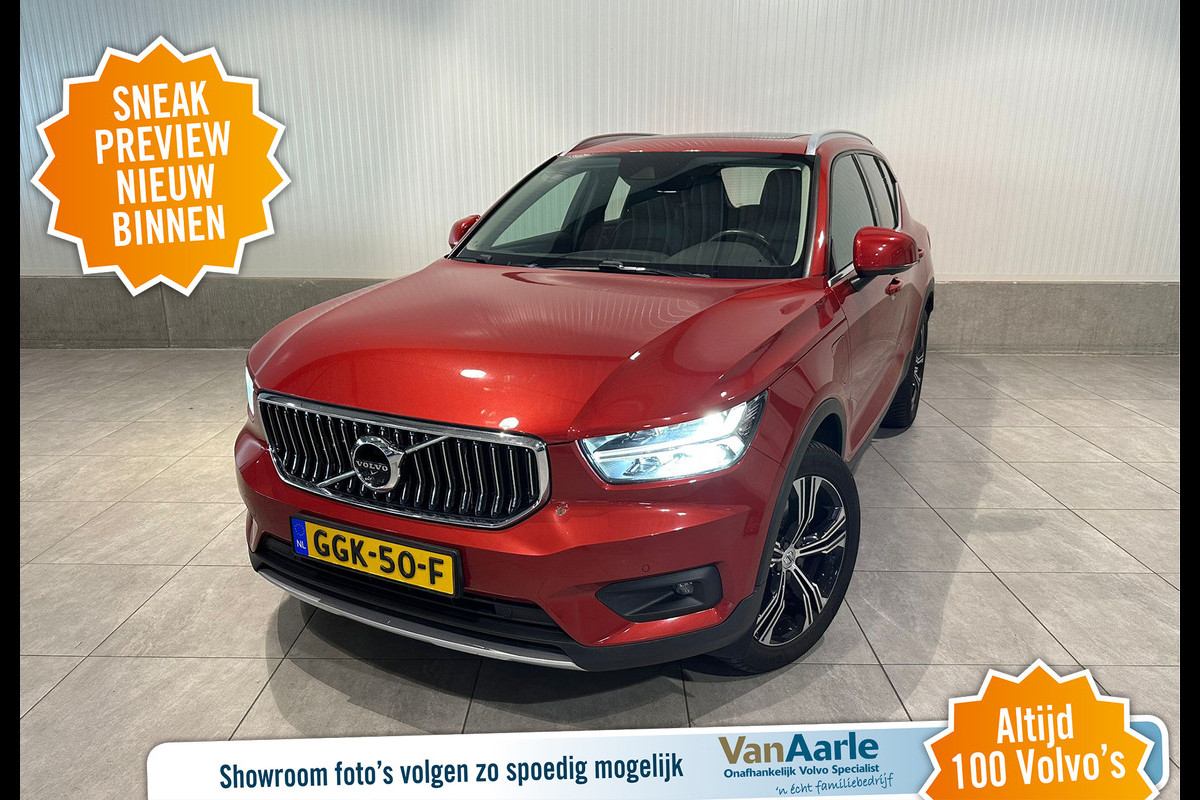 Volvo XC40 T5 Aut. Plug-In Hybrid Inscription ACC Leder Trekhaak 262pk Volvo XC40 T5 Aut. Plug-In Hybrid Inscription ACC Leder Trekhaak 262pk