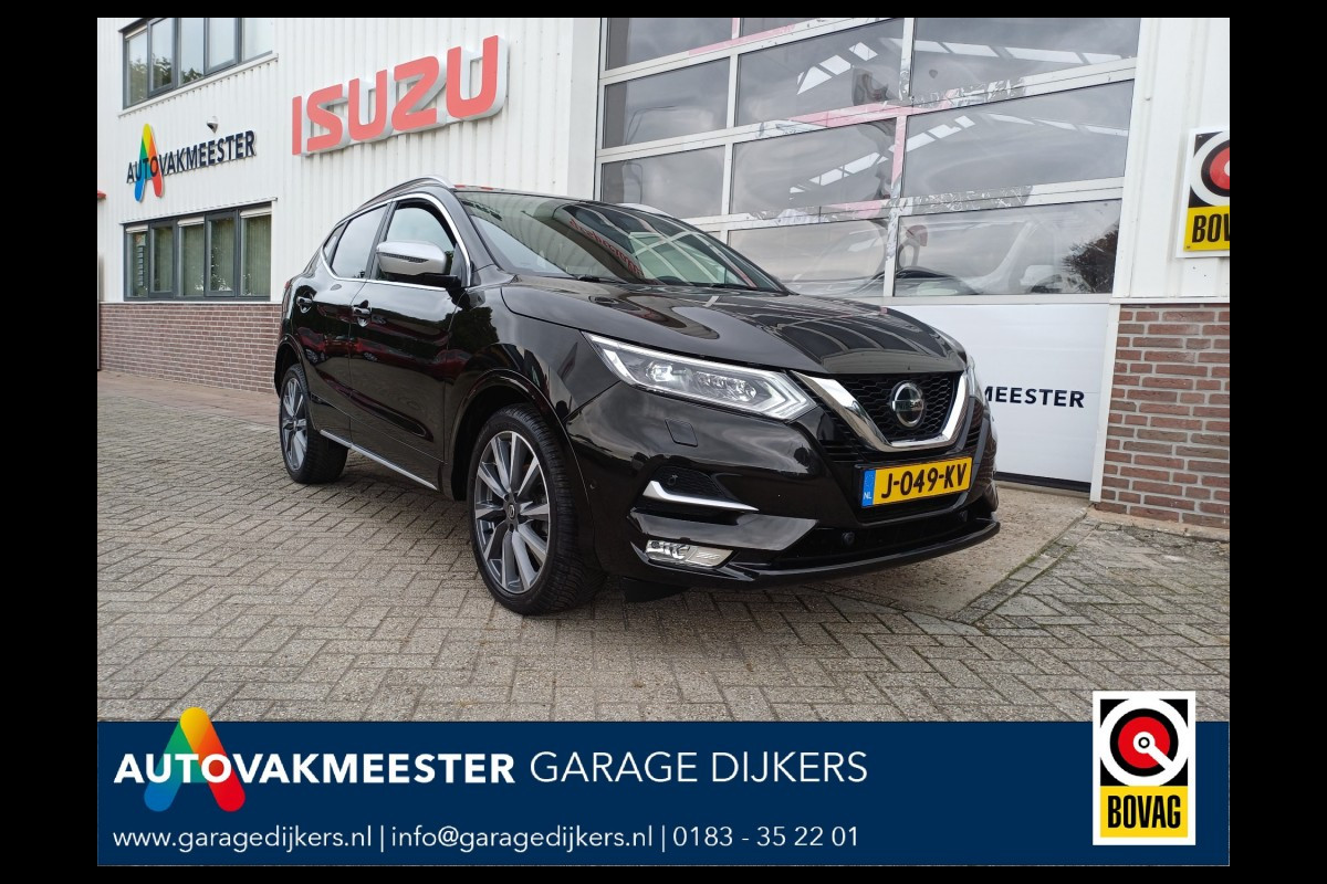 Nissan QASHQAI 1,3 DIG-T Tekna 360 Camera/PDC/LED/DAB/Keyless/Pano/Clima/Cruise/AppConnect/Trekh afnb Nissan QASHQAI 1,3 DIG-T Tekna 360 Camera/PDC/LED/DAB/Keyless/Pano/Clima/Cruise/AppConnect/Trekh afnb