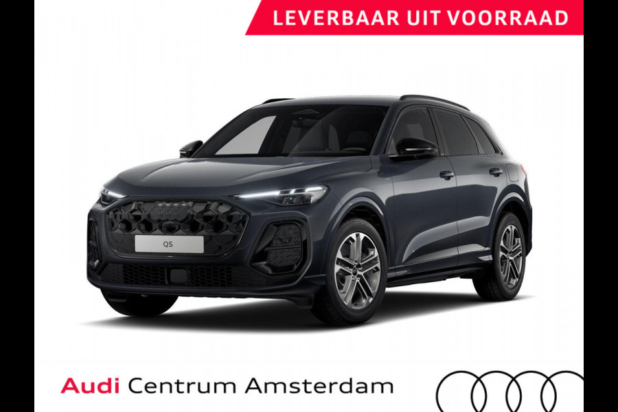 Audi Q5 S edition 2.0 TFSI e 220 kW / 299 PK SUV | Optiekpakket zwart | Techniekpakket plus | Trekhaak elektrisch | Stoelen voor elektrisch |
