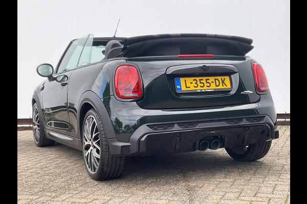 MINI Cabrio 2.0 John Cooper Works Incl.BTW Cabrio H/K Hud Adap.Cruise Stoelverw British-Racing Green!