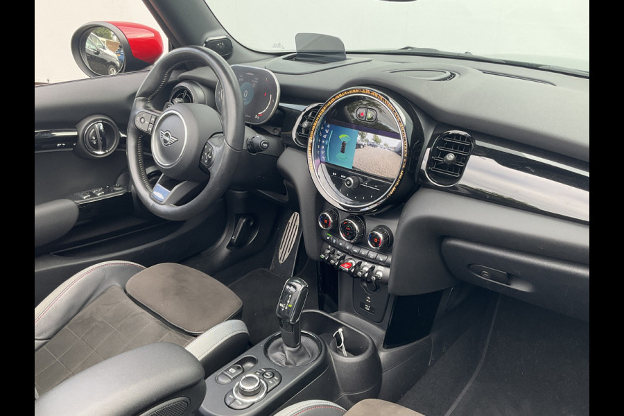 MINI Cabrio 2.0 John Cooper Works Incl.BTW Cabrio H/K Hud Adap.Cruise Stoelverw British-Racing Green!