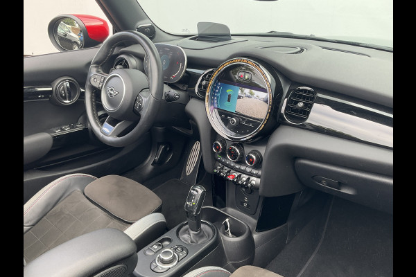 MINI Cabrio 2.0 John Cooper Works Incl.BTW Cabrio H/K Hud Adap.Cruise Stoelverw British-Racing Green!