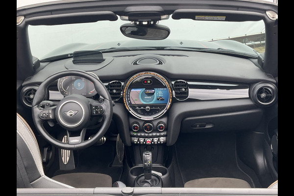 MINI Cabrio 2.0 John Cooper Works Incl.BTW Cabrio H/K Hud Adap.Cruise Stoelverw British-Racing Green!