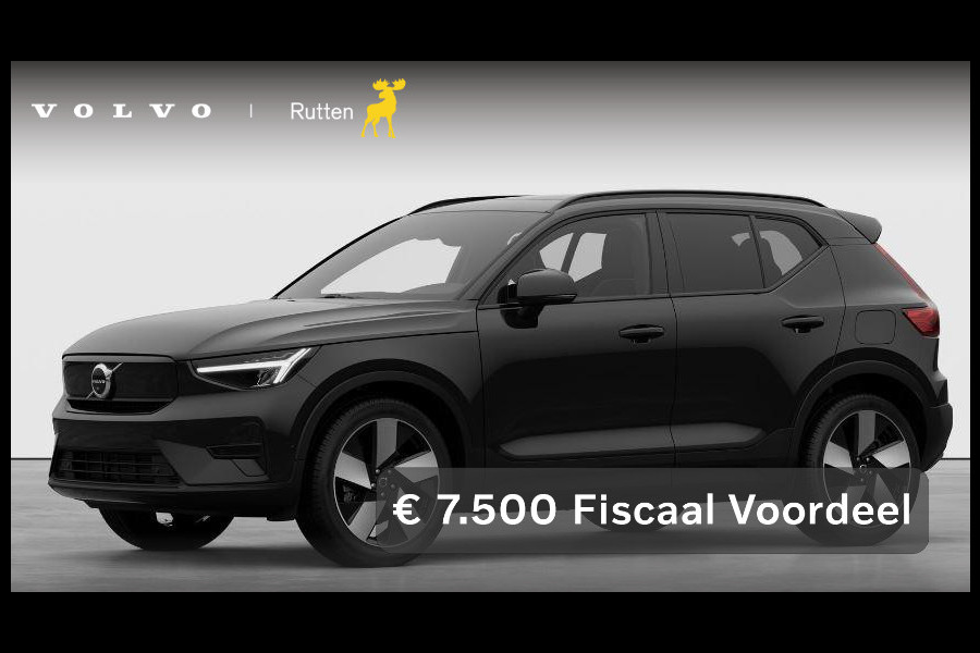 Volvo EX40 Single Motor Extended Range Plus 82 kWh / Panoramadak / Harman Kardon / 360 camera / Microtech/Nubuck / 20'' 5-Spaaks Black Diamond Cut