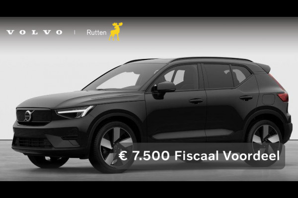 Volvo EX40 Single Motor Extended Range Plus 82 kWh / Panoramadak / Harman Kardon / 360 camera / Microtech/Nubuck / 20'' 5-Spaaks Black Diamond Cut