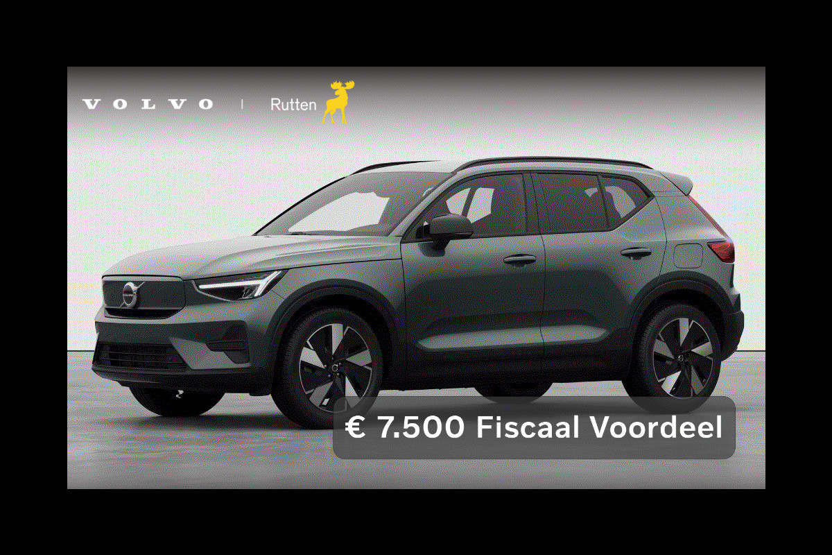 Volvo EX40 252PK Single Motor Extended Range 82 kWh Business Edition/ Navigatie / Camera / Adaptive Cruise control / Stuur & Stoelverwarming / Harman Kardon / Getinte Ramen / 19" LM Velgen Volvo EX40 252PK Single Motor Extended Range 82 kWh Business Edition/ Navigatie / Camera / Adaptive Cruise control / Stuur & Stoelverwarming / Harman Kardon / Getinte Ramen / 19" LM Velgen