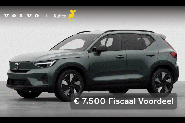 Volvo EX40 252PK Single Motor Extended Range 82 kWh Business Edition/ Navigatie / Camera / Adaptive Cruise control / Stuur & Stoelverwarming / Harman Kardon / Getinte Ramen / 19" LM Velgen Volvo EX40 252PK Single Motor Extended Range 82 kWh Business Edition/ Navigatie / Camera / Adaptive Cruise control / Stuur & Stoelverwarming / Harman Kardon / Getinte Ramen / 19" LM Velgen