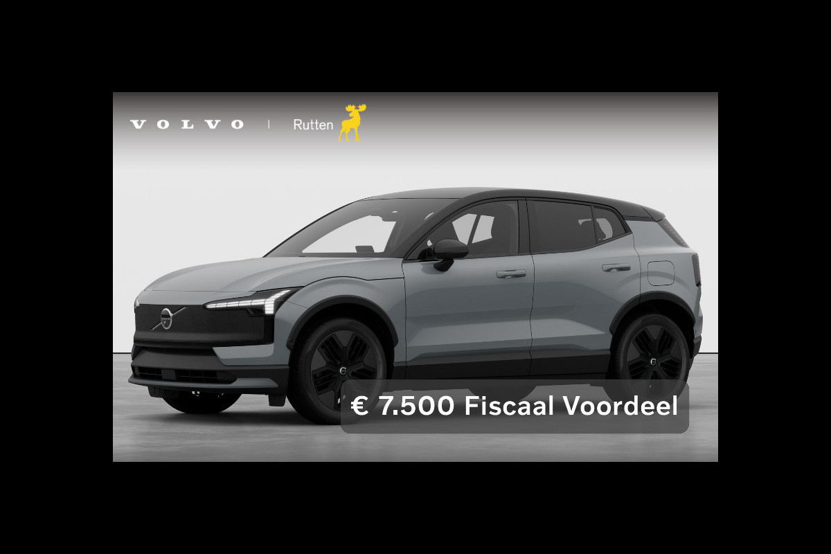 Volvo EX30 Cross Country 428PK Automaat Twin Performance Ultra / Cross Country Experience-pakket/ Adaptieve cruise control/ Panoramadak/ BLIS/ Parkeersensoren met 360 camera / Getint Glas / Stoel en stuurwielverwarming / Elektrische stoelen / Apple carplay / Elektrische achterklep / Keyless entry Volvo EX30 Cross Country 428PK Automaat Twin Performance Ultra / Cross Country Experience-pakket/ Adaptieve cruise control/ Panoramadak/ BLIS/ Parkeersensoren met 360 camera / Getint Glas / Stoel en stuurwielverwarming / Elektrische stoelen / Apple carplay / Elektrische achterklep / Keyless entry