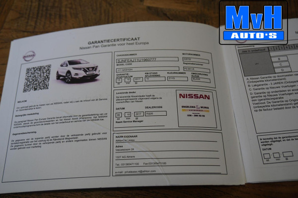 Nissan QASHQAI 1.2 N-Connecta|PANO|TREKHAAK|CAMERA|LED|KEYLESS