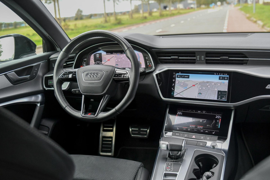 Audi A6 Avant 55 TFSI e quattro Pro Line S Competition. ACC, Trekhaak, Keyless, Stuurvw, CarPlay, Matrix!