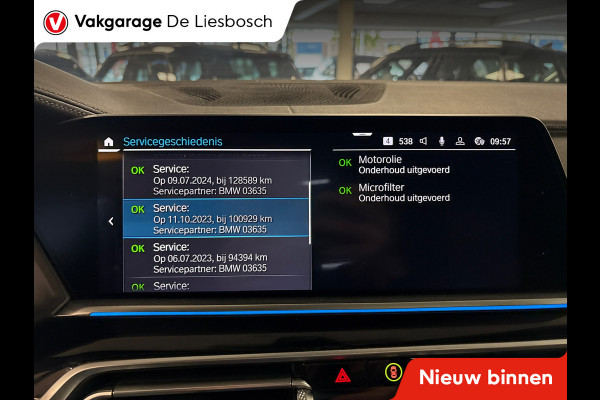 BMW X5 XDrive45e High Executive/m-pakket/pano/leer/head up/harman kardon/luchtvering