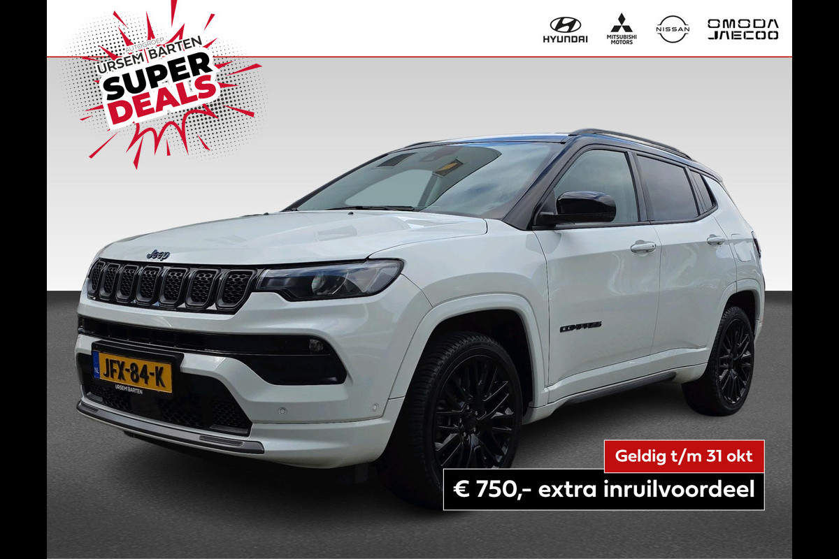 Jeep Compass 4xe 240 Plug-in Hybrid Electric S | Automaat | 4x4 | Volleder | Stoelen Elektrisch | Achtrijcamera/Parkeersensoren | Jeep Compass 4xe 240 Plug-in Hybrid Electric S | Automaat | 4x4 | Volleder | Stoelen Elektrisch | Achtrijcamera/Parkeersensoren |
