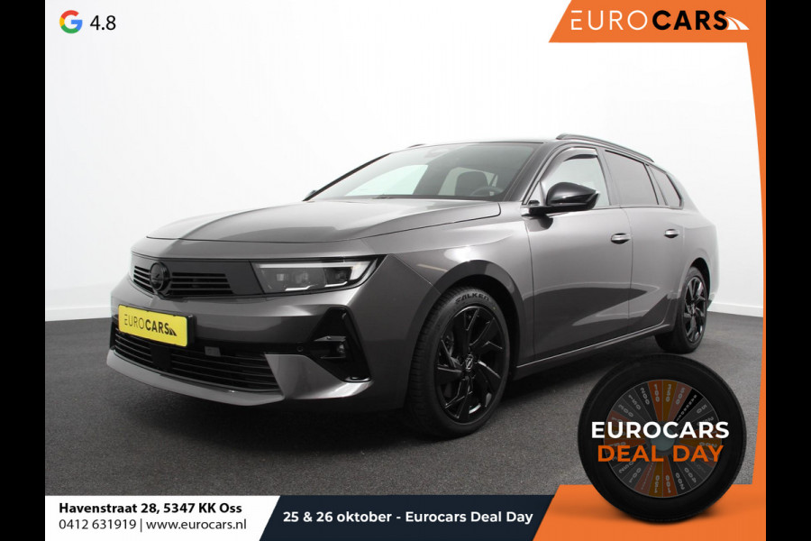 Opel Astra Sports Tourer 1.2 Turbo GS Climate control Cruise control Parkeersensoren Achteruitrij camera Navigatie LED Apple Carplay/ Andriod Auto