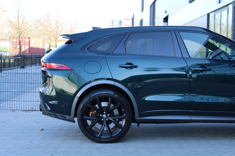 Jaguar F-Pace 5.0 V8 S/C AWD SVR | UNIEK! | DEALER OND | HUD | 360 | STOELKOELING | ELEK TREKHAAK | MERIDIAN |