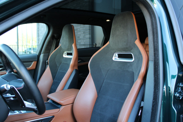 Jaguar F-Pace 5.0 V8 S/C AWD SVR | UNIEK! | DEALER OND | HUD | 360 | STOELKOELING | ELEK TREKHAAK | MERIDIAN |
