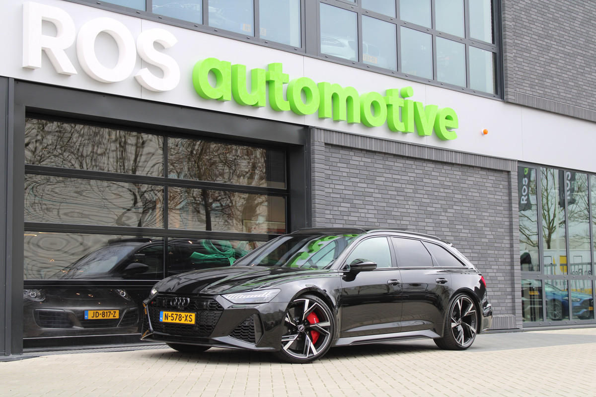 Audi RS6 Avant RS 6 TFSI quattro | DYNAMIC PLUS | KERAMISCH | HUD | 4WS | CARBON | NIGHT VISION | B&O | STUURVERW |